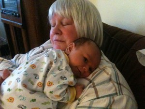 Oma and Grandson