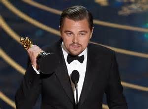 Oscar winner DiCaprio